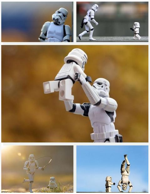 Stormtrooper dad